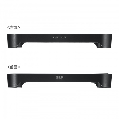 【アウトレット】小型冷却台 静音 ミニPC 外付けHDD 冷却スタンド 14cmファン×2 ブラック