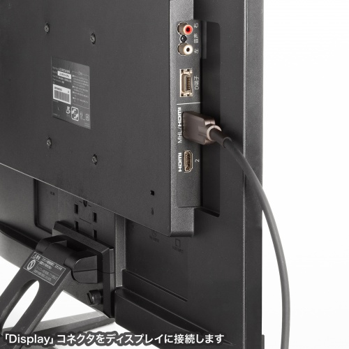 【アウトレット】光ファイバーHDMIケーブル 10m 高耐久 ステンレスガード 8K/60Hz 4K/120Hz 48Gbps 防水カバーつき