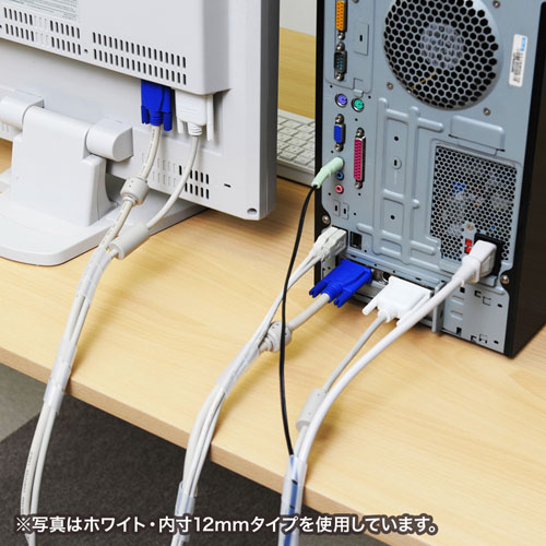 【アウトレット】スパイラルチューブ 2m 内径15mm ブラック