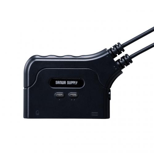 【アウトレット】KVMスイッチ(2台切替・KVM切替器・パソコン切替器・USBキーボード・USBマウス用・キーボードエミュレーション機能・チルトホイールマウス対応・専用ドライバー不要・電源不要)