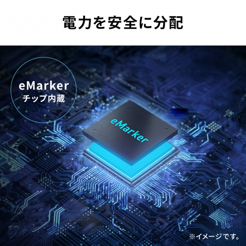 USB Type-Cケーブル 1m 10Gbps USB PD 100W 4K/60Hz対応 ブラック