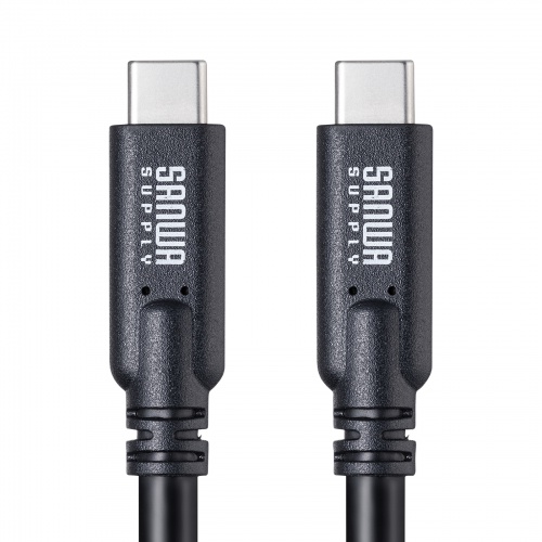 USB Type-Cケーブル 3m USB 5Gbps PD100W 4K/60Hz映像出力 ブラック