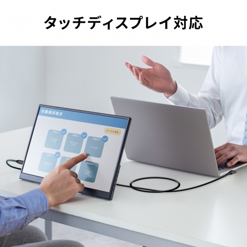 USB Type-Cケーブル 2m 10Gbps PD100W 映像出力対応 片側L型コネクタ