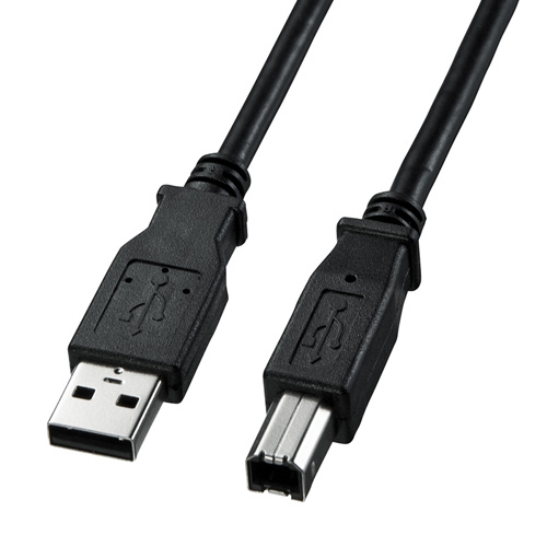 【アウトレット】USB2.0ケーブル(2m・ブラック)