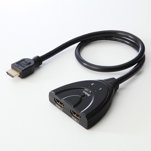 HDMIセレクター(2入力1出力・1入力2出力・双方向・PS4対応・電源不要)