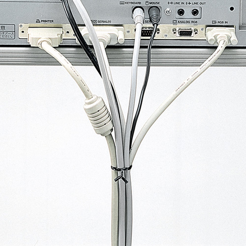 OAねじラー(ブラック・ケーブル止め・ねじるだけの簡単結束・簡単