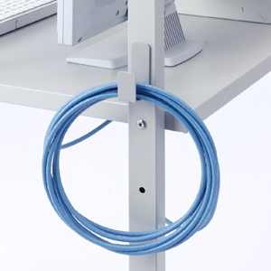 ケーブル市場 ケーブルフック 2個入り マグネット 両面テープ両対応