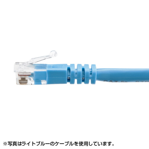 【アウトレット】エンハンスドカテゴリ5より線LANケーブル(5m・ライトグレー)
