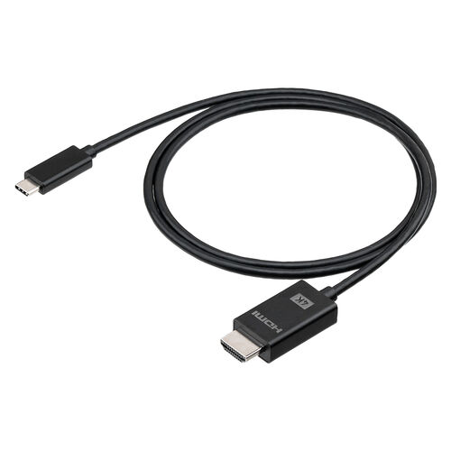 USB Type-C HDMI 変換ケーブル 1m 4K/60Hz HDR対応 ブラック