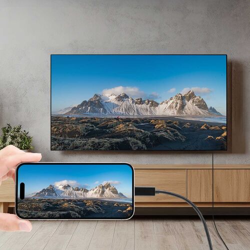 USB Type-C HDMI 変換ケーブル 1m 4K/60Hz HDR対応 ブラック