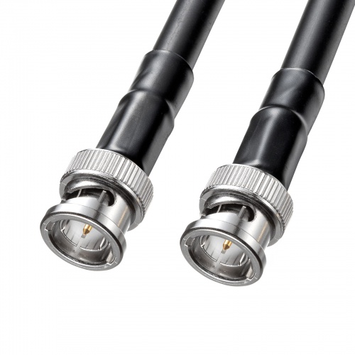 防水SDIケーブル 3m IPX7 HD-SDI/3G-SDI対応 BNCプラグ ブラック/KM