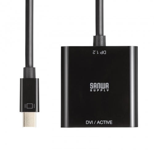Mini DisplayPort-DVI 変換アダプタ 20cm アクティブタイプ