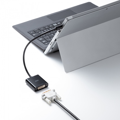 Mini DisplayPort-DVI 変換アダプタ 20cm アクティブタイプ