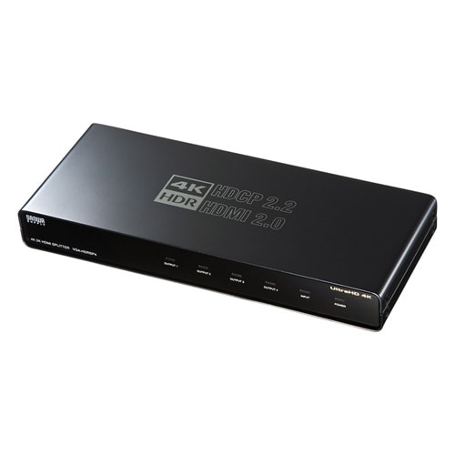 HDMI分配器(4分配・4K/60Hz・HDR対応)