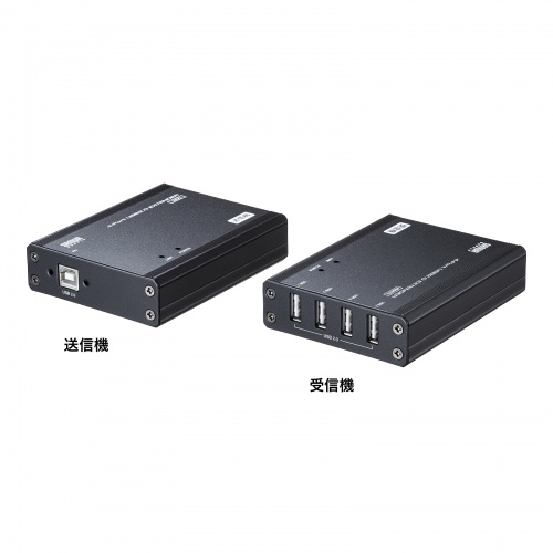 USBエクステンダー USB2.0 USB Aポート×4 最大100m延長