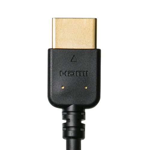 プレミアムHDMIケーブル(スリムケーブル・ケーブル直径約4.5mm・Premium HDMI認証取得品・4K/60p・18Gbps・HDR対応・1m)