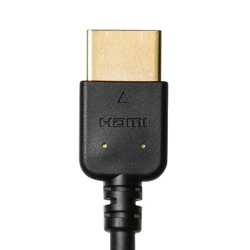 プレミアムHDMIケーブル(スリムケーブル・ケーブル直径約4.5mm・Premium HDMI認証取得品・4K/60p・18Gbps・HDR対応・1.5m)