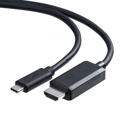 USB Type-C - HDMI変換ケーブル 5m ブラック