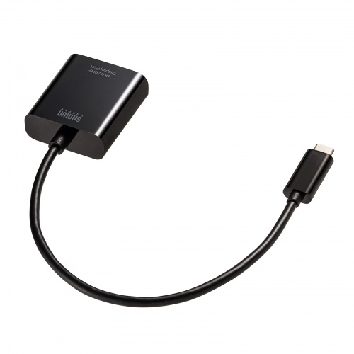 USB Type-C - DisplayPort 変換アダプタ 4K/120Hz HDR対応 ケーブル長20cm ブラック