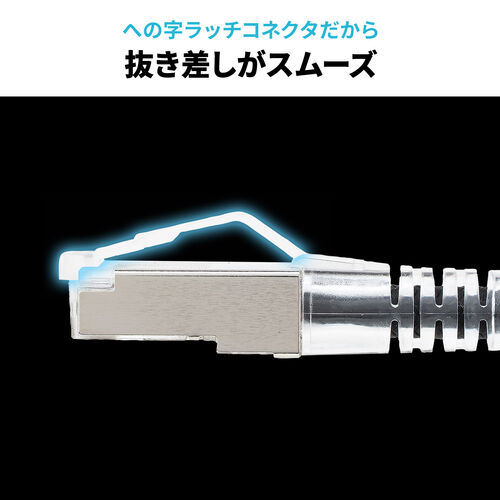 USB Type-C LAN変換ケーブル 1m カテゴリ6 USB PD 100W対応 メッシュケーブル