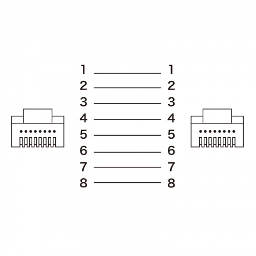 カテゴリ6A LANケーブル 1m ツメ折れ防止カバー より線 UTP ピンク