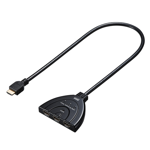 HDMI切替器(3入力・1出力または1入力・3出力)