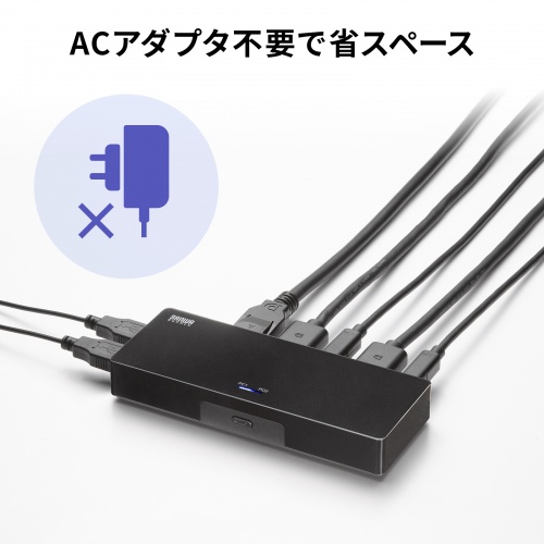 DisplayPort対応 パソコン自動切替器 2:1 4K/60Hz エミュレーション非搭載 マウス キーボード