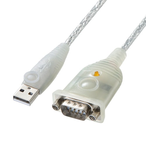 USB-RS232Cコンバータ(USB Aオス-D-sub 9pinオス・USBシリアル変換・高速転送・0.3m)