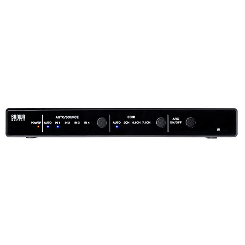 HDMI切替器(4K・60Hz・HDR・HDCP2.2・光デジタル・ARC・4入力1 HDMI切替器(4K・60Hz・HDR・HDCP2.2・光デジタル・ARC・4入力1