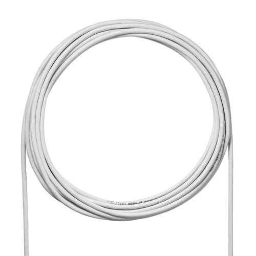 CAT6A 自作用LANケーブル 100m ケーブルのみ 単線 UTP ホワイト
