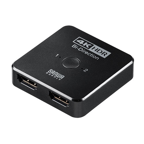 双方向HDMIセレクター 2入力1出力 1入力2出力 4K/60Hz HDR HDCP2.2