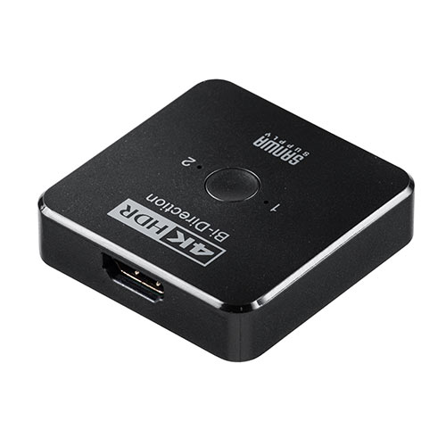 双方向HDMIセレクター 2入力1出力 1入力2出力 4K/60Hz HDR HDCP2.2