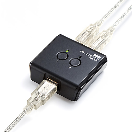 【アウトレット】USB切替器 2台用 USB2.0 手動切り替え