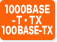 1000BASE-T・TX 100BASE-TX
